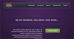 Desktop Screenshot of lititzframingandfinearts.com